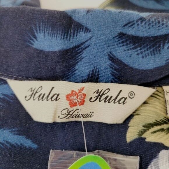 Hula Hula Hawaii Button Up  Tropical Hawaiian Shirt Size XL NEW - Picture 3 of 5
